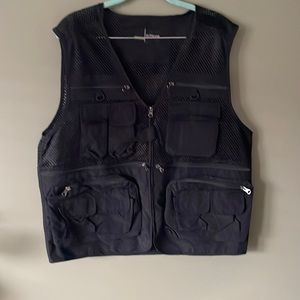 Outdoor vest jacket with pockets size L-XL